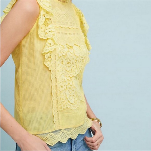 Anthropologie Tops - NWT Maeve Victoria Lace Top Anthropologie 14